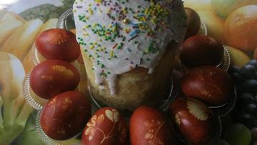 Рецепт Пасхального кулича и крашенки