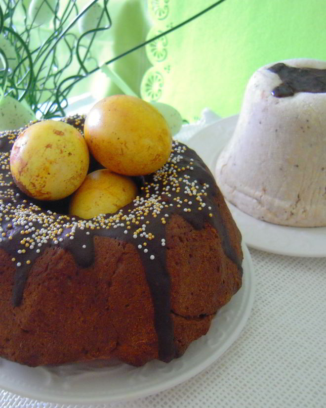 Рецепт пасхального кулича на опаре с орехами