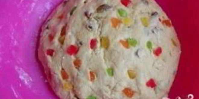 Рецепт пасхального кулича с изюмом и цукатами