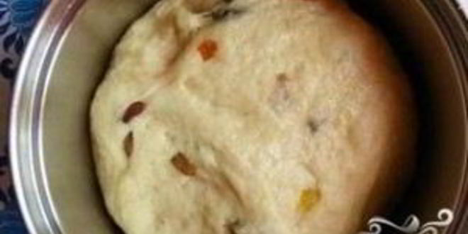 Рецепт пасхального кулича с изюмом и цукатами