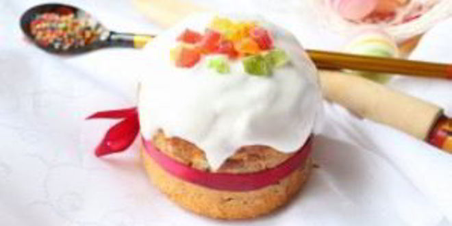 Рецепт пасхального кулича с изюмом и цукатами