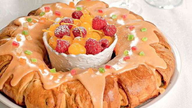 Рецепт пасхального венка