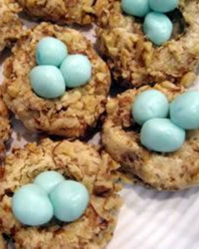 Рецепт пасхальных гнездышек