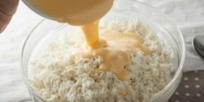 Рецепт полосатой пасхи