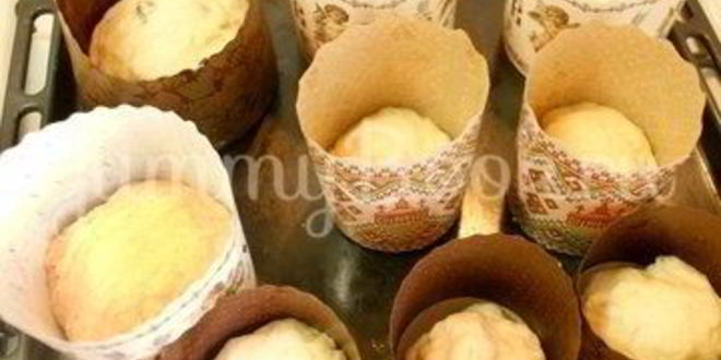 Рецепт простого пасхального кулича