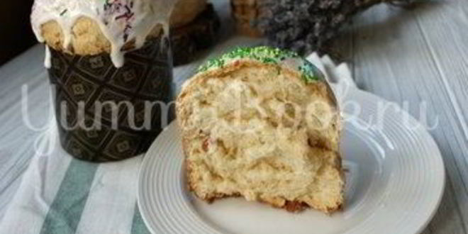 Рецепт простого пасхального кулича