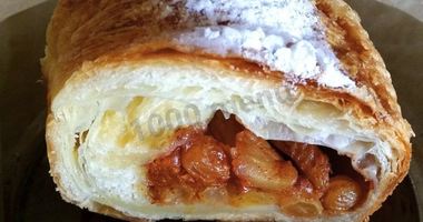 Рецепт Штруделя к пасхальному столу из слоеного теста