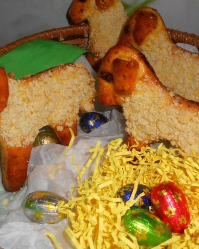 Рецепт сырных пасхальных барашков