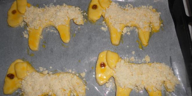 Рецепт сырных пасхальных барашков