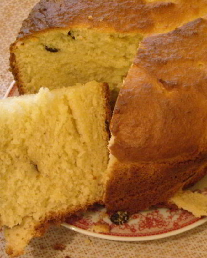 Рецепт творожного кулича с шоколадной глазурью