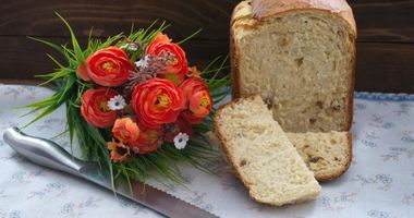 Рецепт Творожного кулича в хлебопечке