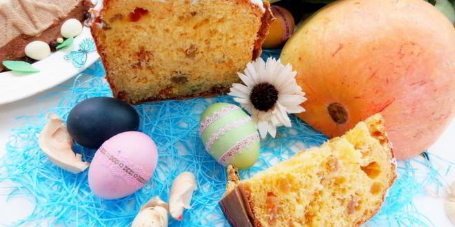 Рецепт тыквенного кулича с лавандовой сливочной глазурью