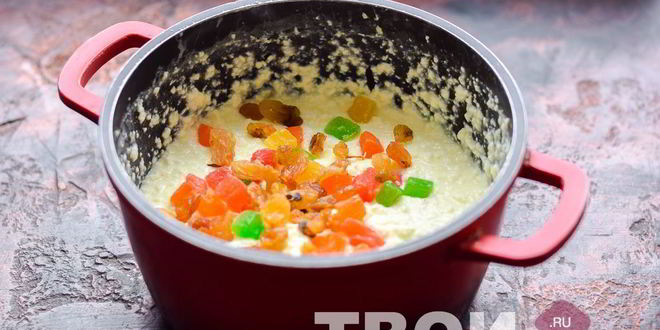 Рецепт заварной пасхи