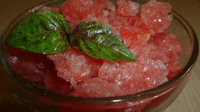 Рецепт арбузного щербета