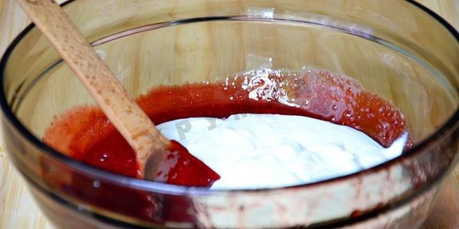 Рецепт мороженого домашний клубничный щербет из йогурта