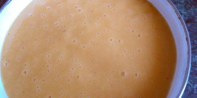 Рецепт персикового щербета