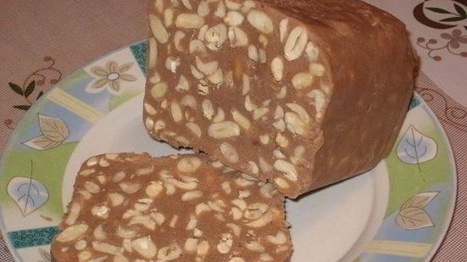 Рецепт щербета с арахисом