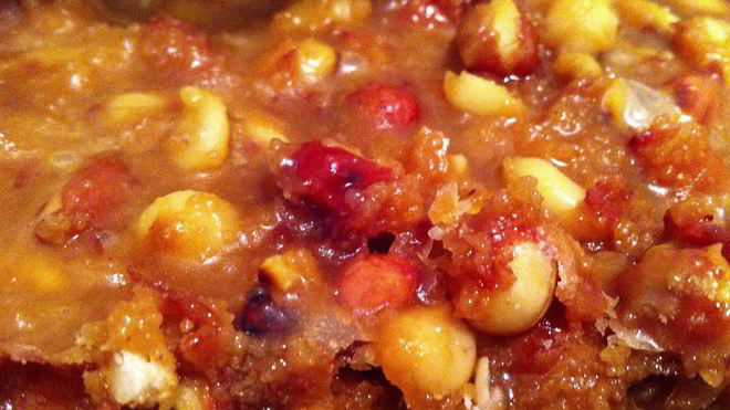 Рецепт щербета с жареным арахисом