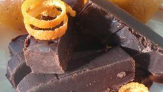 Рецепт шоколадна-апельсинового щербет