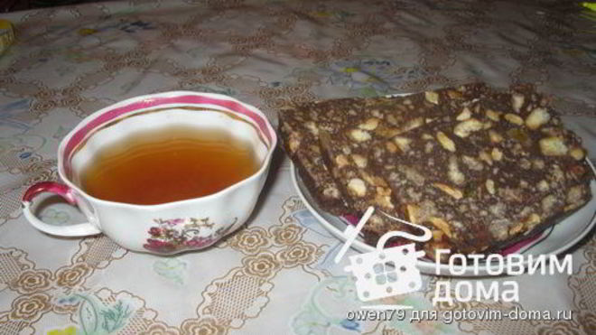 Рецепт шоколадного щербета