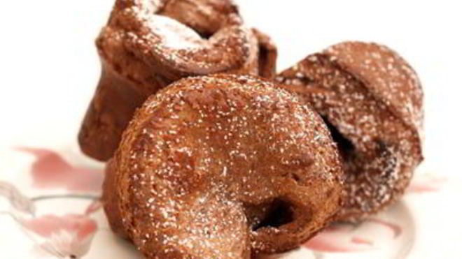 Рецепт шоколадных поповеров