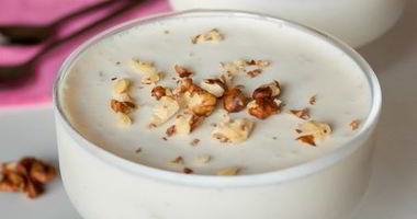 Рецепт Сметанного желе с орехами