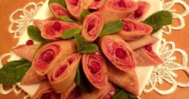 Рецепт Блинчиков с ягодным суфле