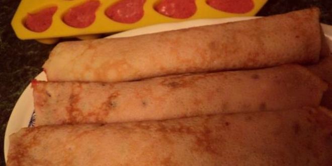 Рецепт блинчиков с ягодным суфле