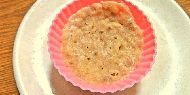 Рецепт быстрого суфле с бананом