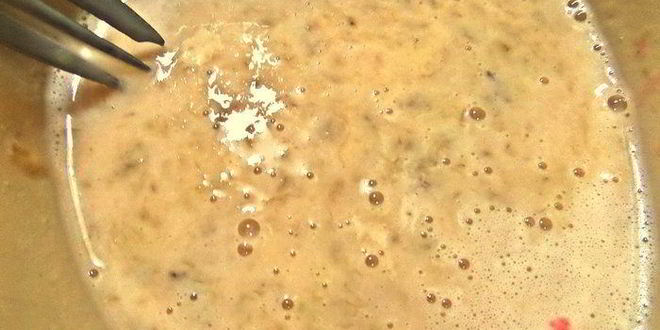 Рецепт быстрого суфле с бананом