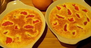 Рецепт Гратен-суфле с грейпфрутом