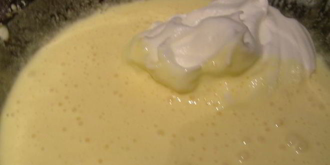 Рецепт гратен-суфле с грейпфрутом