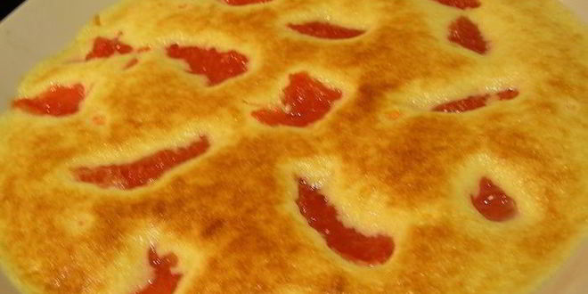 Рецепт гратен-суфле с грейпфрутом