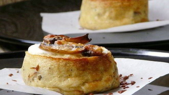 Рецепт грибного суфле