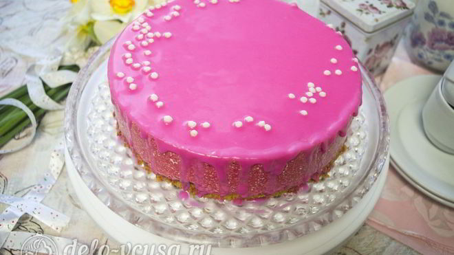 Рецепт клубничного торта-суфле