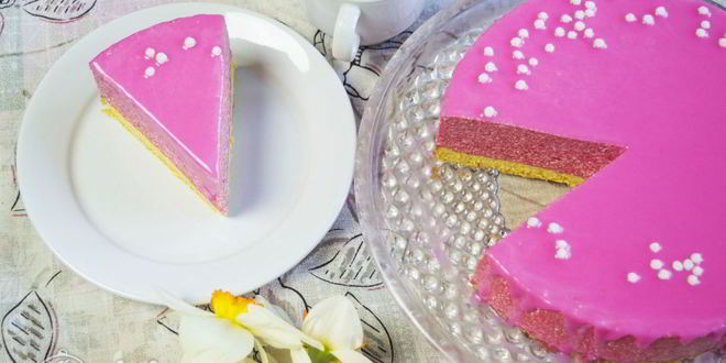 Рецепт клубничного торта-суфле