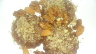 Рецепт Кофейного суфле с шоколадом и орехом