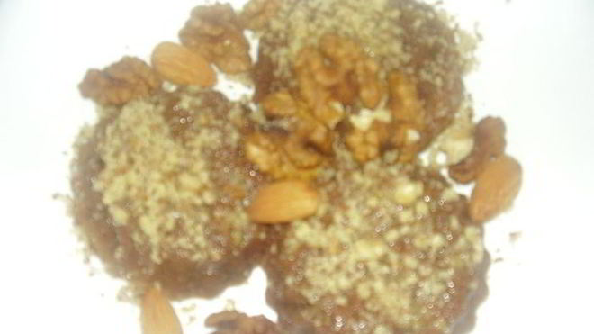 Рецепт кофейного суфле с шоколадом и орехом