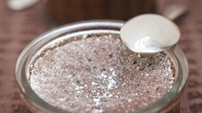 Рецепт кофейного суфле с соусом мокко