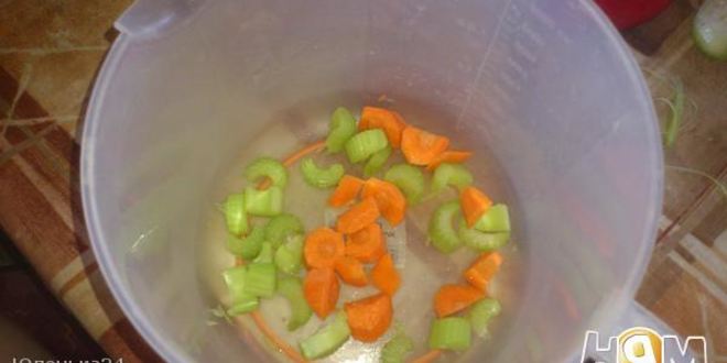 Рецепт куриного суфле розового