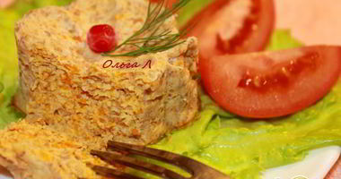 Рецепт Куриного суфле с овощами