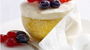 Рецепт Лимонно-ягодного суфле