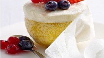 Рецепт Лимонно-ягодного суфле