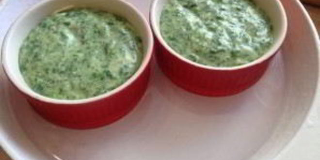 Рецепт морковна-шпинатного суфле