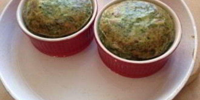 Рецепт морковна-шпинатного суфле