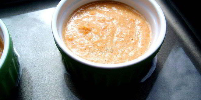 Рецепт морковна-яблочного суфле