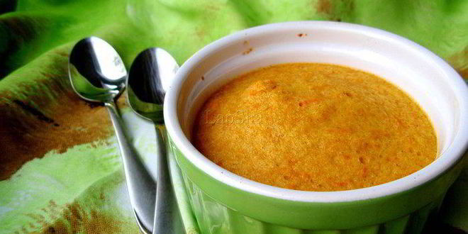 Рецепт морковна-яблочного суфле