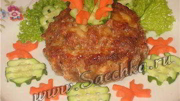 Рецепт Мясного суфле Нирвана