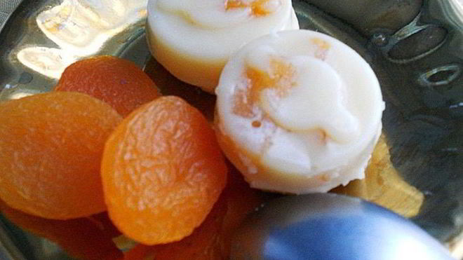 Рецепт нежнейших конфет-суфле с курагой шампань