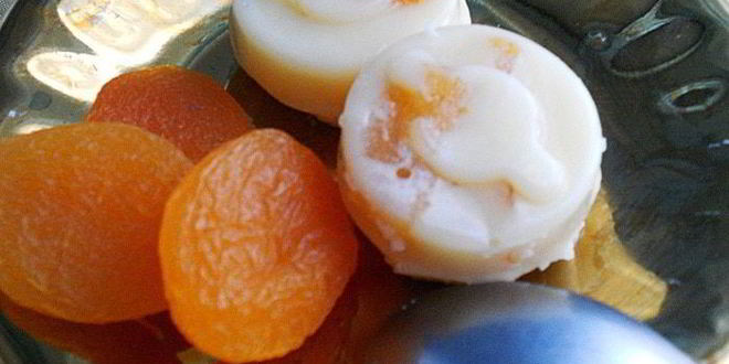 Рецепт нежнейших конфет-суфле с курагой шампань